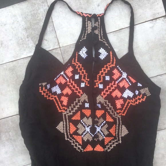 Yoana Baraschi Fiji Geo Embroidered Racer Maxi - Picture 8 of 8